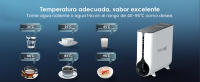 Waterdrop Sistema de filtro RO de agua caliente instantánea por ósmosis inversa, 600 GPD, 2271L, sin tanque, 2:1 puro a drenaje, debajo del fregadero, reducción de TDS, grifo LED inteligente, WD-KJ600/WD-K6 - details 2