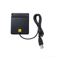 Lector - Lector electrónico de DNI, compatible con tarjeta inteligente o Smart Card, negro - details 2