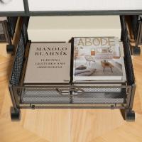 Contenedores de almacenamiento debajo de la cama de gran capacidad con ruedas, contenedores de almacenamiento de ropa para edredón de Metal, plegables con asas - details 7