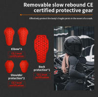 Chaqueta de armadura de motocicleta de verano para mujer, armadura de cuerpo completo para Motocross para mujer y adolescente, armadura de carreras para motociclista, equipo de protección CE nivel 2 - details 7
