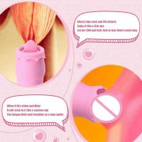 Mini Vibrador Estimulador de Clítoris en Forma de Huevo Masaje Vaginal Lengua Oral - details 12