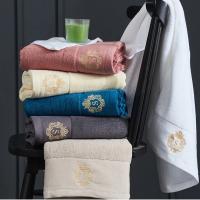 Toalla de algodón absorbente para baño, Toalla de baño de 1/5/10 piezas, 35x75cm, 70x140cm, toalla de mano y cara, regalo suave, deportiva, absorbente, 수세트, azul y blanco - details 9