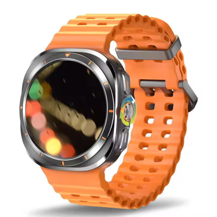 Reloj inteligente Smart watch for Men Watch 7 Ultra 47mm para hombre y mujer,1.43 pulgadas 466*466 pantalla de HD amoled,llamada de voz,NFC,impermeable,400 mah batería,100+ modo deportivo,Trayectoria deportiva GPS reloj inteligente de fitness hombres,adec - 1
