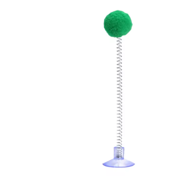 Bola de Pelo de Gato Juguete Interactivo de Primavera para Animales de Compañía - 1