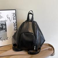 Bolso Hobo de Color sólido, bolso de hombro de piel sintética con cremallera, bolso cruzado multifunción impermeable, mochila para mujer - details 6