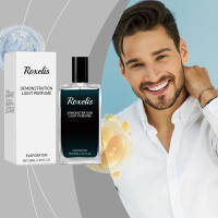Perfume Roxelis para Hombre, fragancia duradera detrás de las orejas y en las muñecas, exuda encanto masculino y un perfume fresco y ligero. - details 0