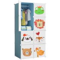 Estantería de Módulos para Niños Organizador Modular de 12 Módulos Tamaño 140x105 cm Para el Hogar - details 7