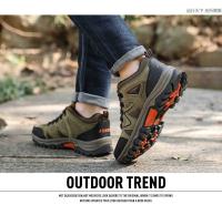 Zapatos de senderismo al aire libre anti-terciopelo para hombre, zapatos deportivos para viajes, senderismo, zapatos casuales para deportes al aire libre - details 5