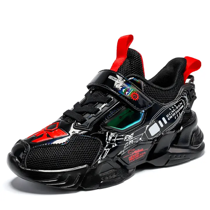 Zapatillas de deporte de marca para niños, zapatos deportivos informales para niñas y niños, zapatos transpirables de alta calidad para correr para niños, zapatos de baloncesto para niños - 1