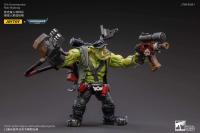 JOYTOY 40k 1/18 figuras de acción Anime 12CM Ork Kommandos Nob Nazbog Ragrob Snarit Rotbilge Balrukk juguete de modelo de colección - details 15