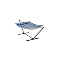 Columpio con dosel, balancín de jardín exterior de 3 plazas con cojín extraíble y toldo ajustable en ángulo, impermeable, carga máxima 250 kg, negro. - details 12