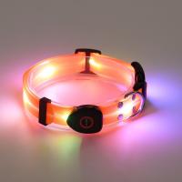 Nuevo collar luminoso LED para mascotas, correa de nailon para perros con correas de pvc - details 7