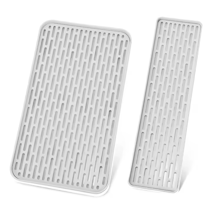 Bandeja de Deshidratación Multifuncional 2Pcs Bandeja Hueca para Cocina - 1