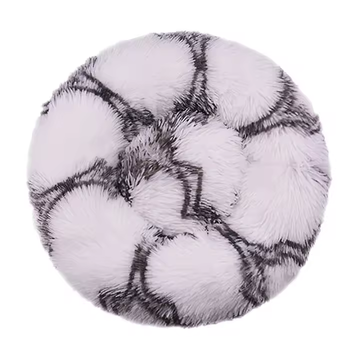 Cama de cojín lavable para perro y gato, sofá cálido de invierno, cómodo, redondo, Donut Cuddler, perrera, Ultra suave - 1