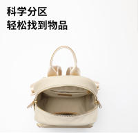 Bolso de moda casual versátil de color sólido, nueva mochila de viaje premium con cremallera, bolso de mujer de lujo ligero. - details 17