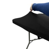 Mantel elástico lavable de poliéster para mesa, protector para Picnic, fiesta al aire libre, boda - details 0