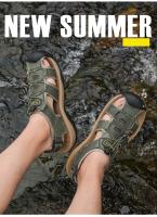 Zapats Casuales de Verano para Hombres y Mujeres  Sandalias Transpirables con Suela Gruesa y Cierre de Punta Aqua para Senderismo y Pesca - details 20