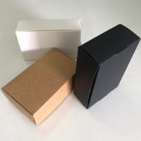 Caja de embalaje de papel Kraft en blanco, dulces y galletas para exhibición de caja de cartón, suministros para fiestas de cumpleaños, jabón hecho a mano, 10 piezas - details 13