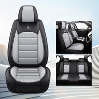 Cubierta de asiento de coche Universal en cuero PU protector de asiento de coche fácil de instalar cubierta de banco trasero abierta y frente - details 9