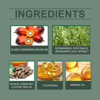 HOEGOA Folículos de aceite de romero, hidrata el cabello, nutre el cuero cabelludo, irradia brillo al cabello - details 2