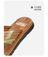 Nuevas chanclas de los hombres de gama alta casual pellizco-pie zapatillas de los hombres desgaste antideslizante sandalias de playa - details 10