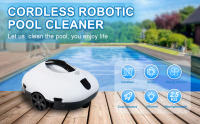 Robot Limpia Piscinas Inalámbrico Batería de Litio Recargable 5000mAh Planificación de Ruta para Baldosas,PVC,Mosaico,Cemento - details 0