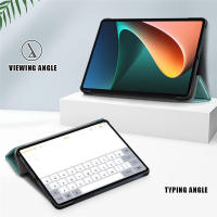 Funda de cuero en pulgadas, tapa dura con triple soporte, para Xiaomi Mi Pad 5 Pro, tableta - details 6