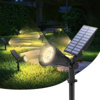 4 Unidades Foco Solar, Luces Solares Impermeables Exterior, Luz de Jardín, 2 Modos de Iluminación Opcionales, ángulo de 180 °   Ajustable, Luz de Proyecto Solar para Entrada, Camino. - details 31