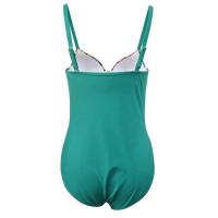 Bañador de mujer estampado de una pieza, baño grande cerrado TRE con partes salientes, apto para piscinas y playas - details 18