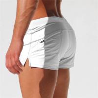 Traje de baño para hombre Diseño con bolsillo trasero, secado rápido, 10 colores, estilo de calzoncillos tipo bóxer para el verano - details 2