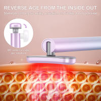 Masajeador de belleza ocular de microcorriente EMS, terapia de luz roja, masaje de cara y cuello, herramienta de cuidado de la piel, varita de belleza antienvejecimiento - details 2