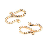 Cierre de latón color oro de 18K en forma de S y M para pulseras y collares, suministros para la fabricación de joyería, accesorios para bricolaje. - details 54