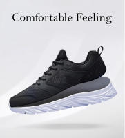 Zapatillas de correr de malla ultraligeras para hombre, zapatillas deportivas informales transpirables para caminar, zapatillas antideslizantes para exteriores, zapatillas de tenis para hombre - details 4