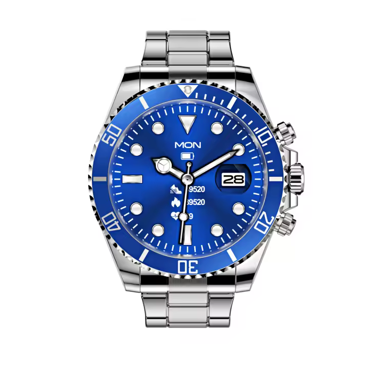 Relojes inteligentes frecuencia cardíaca presión arterial Bluetooth llamadas hombre mujer reloj - 1