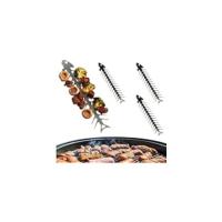 Soporte de Hot Dog de Acero Inoxidable Portátil 4 PCS para Barbacoa y Fiestas - details 0