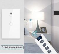 WiFi Smart Switch Interruptor Táctil Temporizador de Pared 220V Sin Cableado Neutro Graffiti Smart Life Panel de Interruptores de Control de Luz - details 20