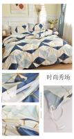 Juego de ropa de cama en blanco y negro, edredón individual con funda de almohada para cama doble, sabanas, cama matrimonial, Queen/King - details 20