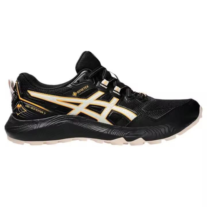 Zapatillas de trail running para mujer Leten GEL-SONOMA 7 GTX en negro/rosa perla - 1