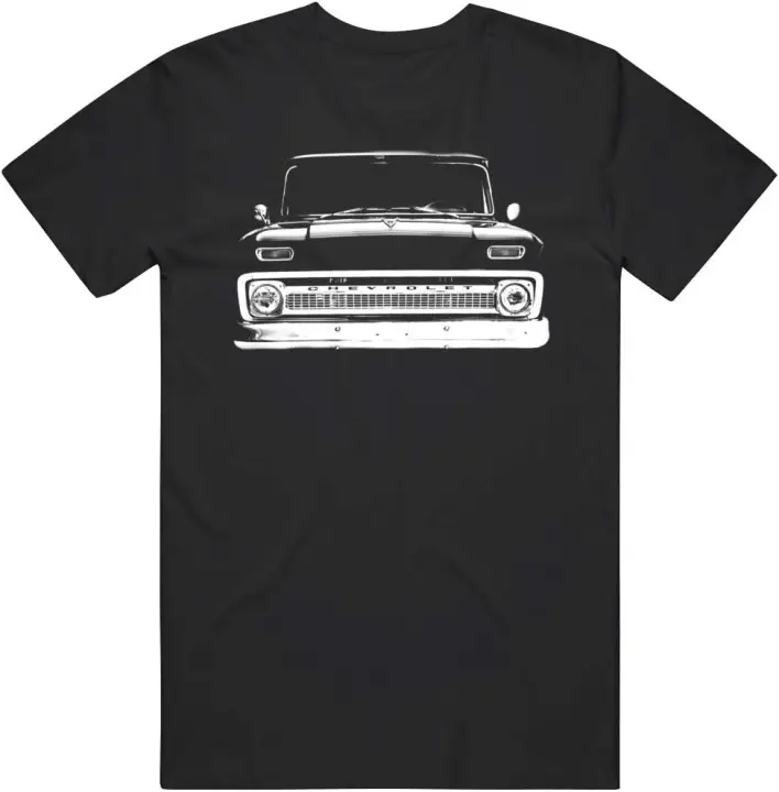 Camiseta con silueta de vista de parrilla delantera para camioneta C10, 1965 - 1