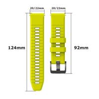 Correa de Silicona BUNO para Forerunner 265, 255, 165, Vivoactive 6, 5, 4, Venu Sq 2, 20mm, 22mm - details 13