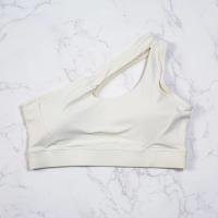 sujetadores deportivos de un hombro para mujer, Top de Yoga, chaleco, Yoga, gimnasio, deporte al aire libre, correr, ropa interior deportiva - details 6