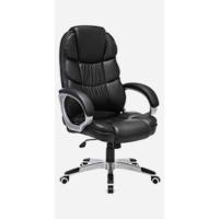 Oficina Alta, con Altura Ajustable, Apoyabrazos Abatibles, Mecanismo de Inclinación, Silla para Juegos, Negro, 80x65x32 - details 19