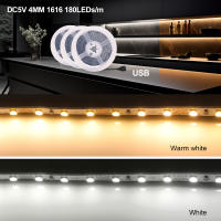 GAHADA Cinta LED de Alta Brillo Luz Cálida Blanca Tinta Flexible 180LEDs/m Iluminación y Decoración - details 3
