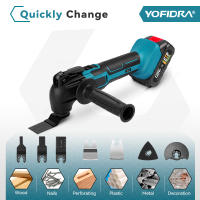 Herramienta Oscilante Sin Cable Yofidra Taladro Eléctrico para Carpintería en Casa DIY - details 3