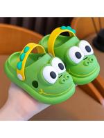Zapatillas de casa de verano para niños, sandalias de playa 2 en 1 con dibujos de dinosaurios, antideslizantes para exteriores - details 4