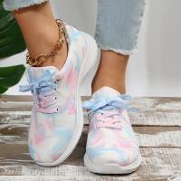 Zapatos deportivos con cordones para mujer, zapatillas informales de verano - details 1