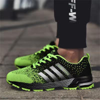 Zapatillas de correr transpirables para hombre y mujer, zapatos deportivos ligeros para exteriores, calzado de entrenamiento atlético cómodo - details 9