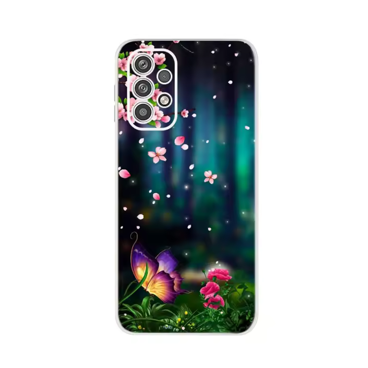 Funda transparente para teléfono Samsung Galaxy A23, SM-A235F de 6,6 pulgadas, A la moda, Samsung A23, A23, 5G, TPU suave - 1