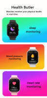El reloj inteligente de bajo consumo Y10 cuenta con alertas SMS y funciones de control de música. - details 7