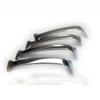 Tiras de rejilla de parachoques delantero, embellecedores protectores de parachoques para Toyota Land Cruiser 150 Prado LC150 FJ150 2014-2017, cromo - details 2